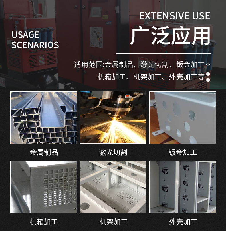 11KW16公斤激光切割空壓機（第三代）(圖6)