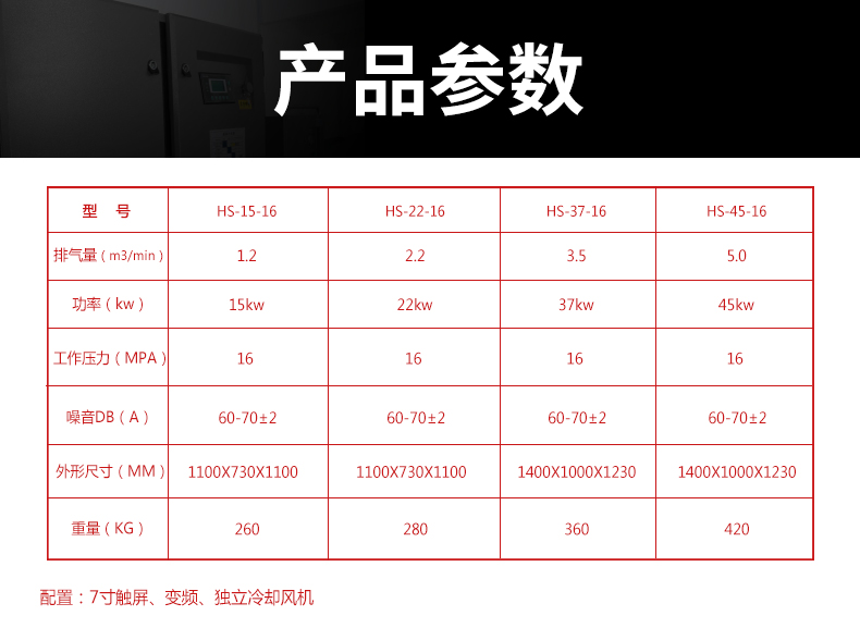 37KW20公斤激光切割一體空壓機(jī)(圖3)